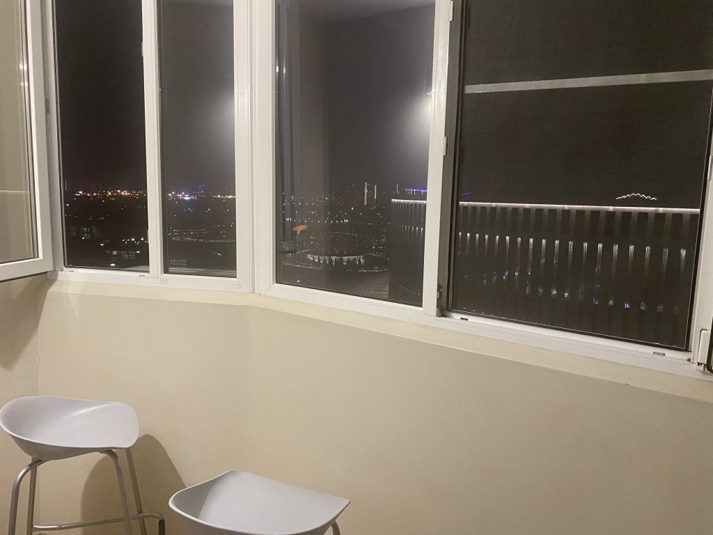Квартира Однушка с Видом на Парк Галицкого и Стадион Краснодар