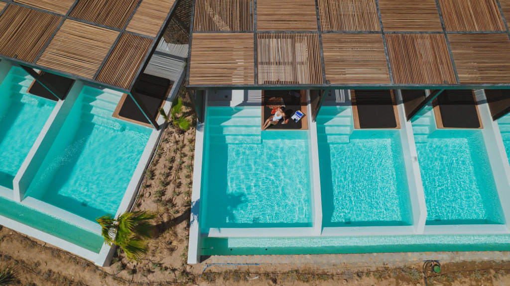Отель Ftelia Black Villas
