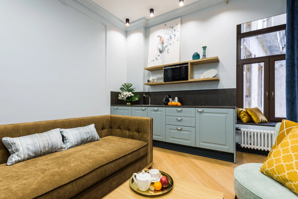 Апартаменты D apartments с 1-ой спальней и исторической печью 6
