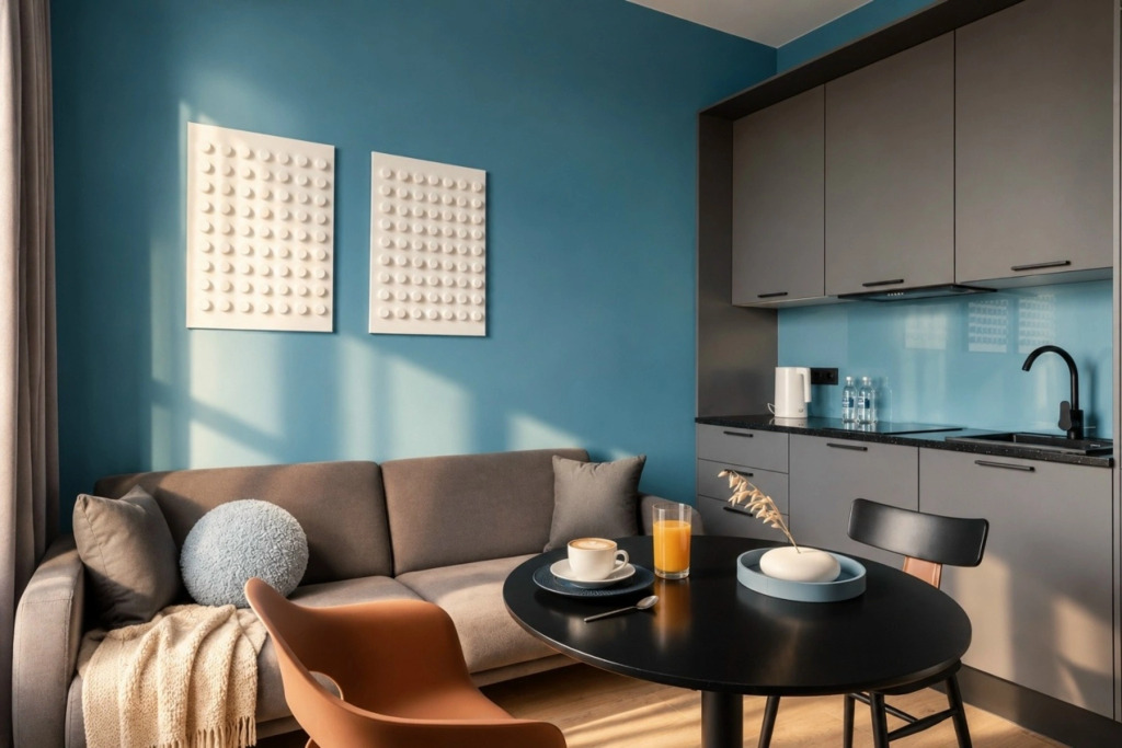 Апартаменты Comfort Life на Новоданиловской набережной Вдохновение