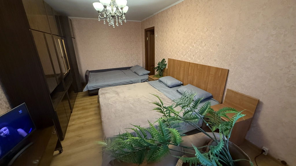 Квартира Двухкомнатная квартира, 7 спальных мест, 5 кроватей, 8 минут от метро Рязанский проспект