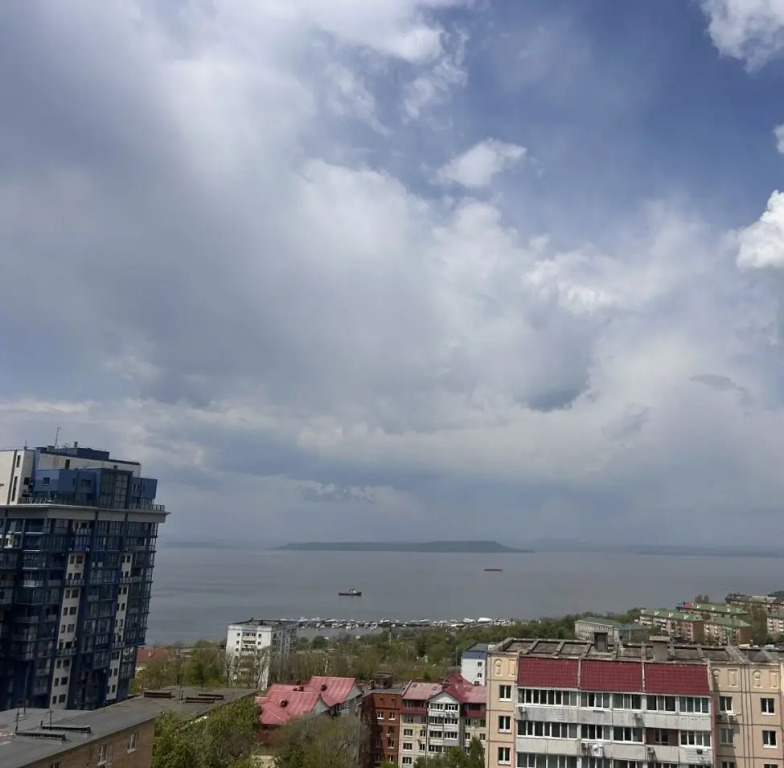 Квартира Уютная студия с видом на Море и город