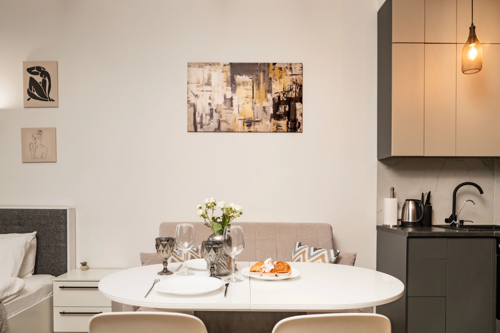 Апартаменты SKY INN Color Grey