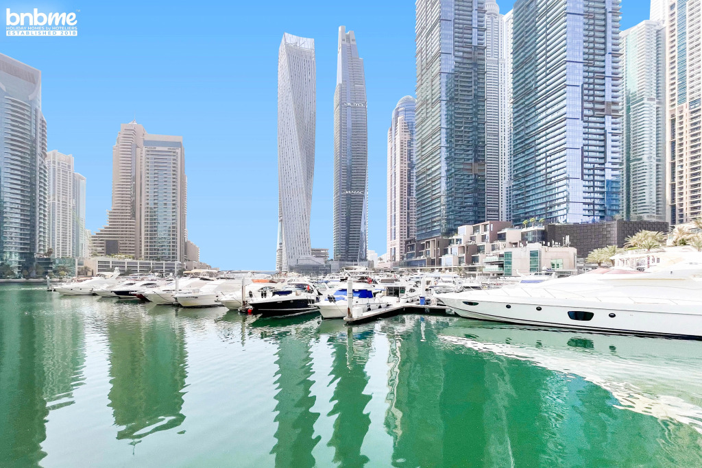 Апартаменты bnbmehomes | Marvellous Marina Gem nr Ain Dubai - G05