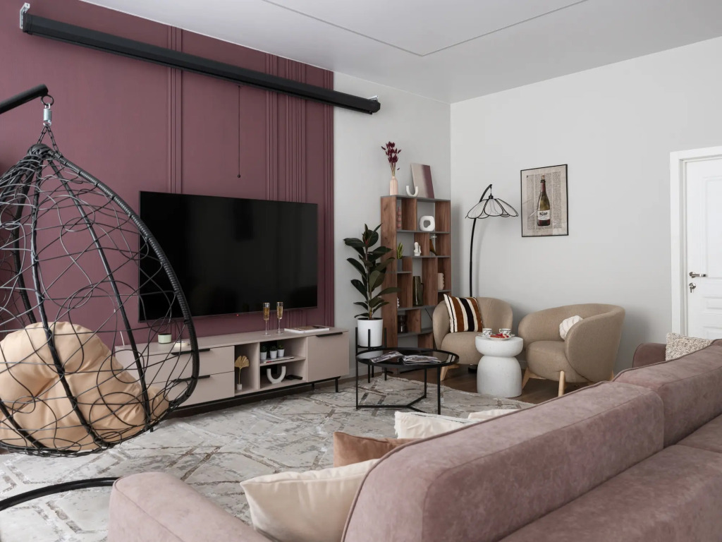 Квартира GM Apartments у Патриарших Прудов с Тремя Спальнями