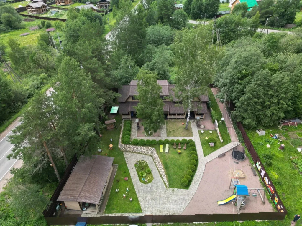 Частный дом на горке в Коробицыно
