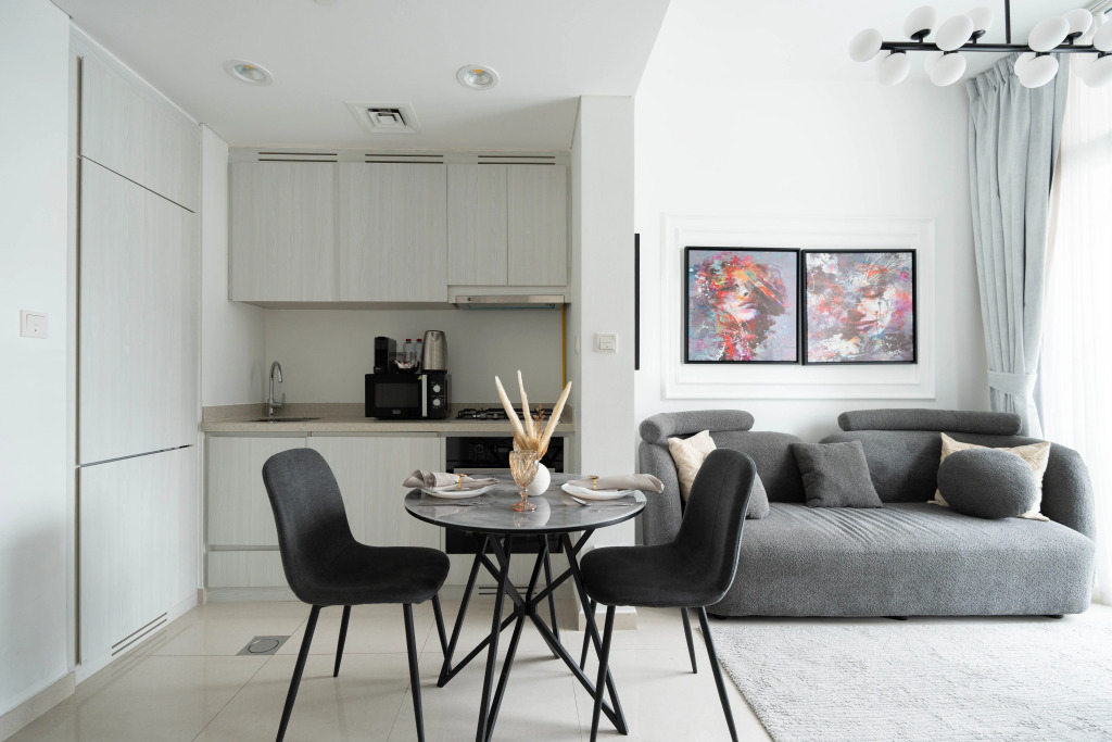 Апартаменты Keyrock Modern 1BR in Zada Pool & View