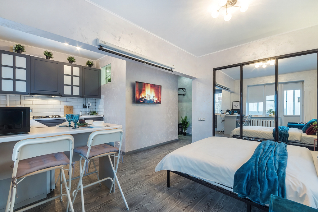 Квартира Moscow Deluxe Apartments Comfy Studio in Koptevo