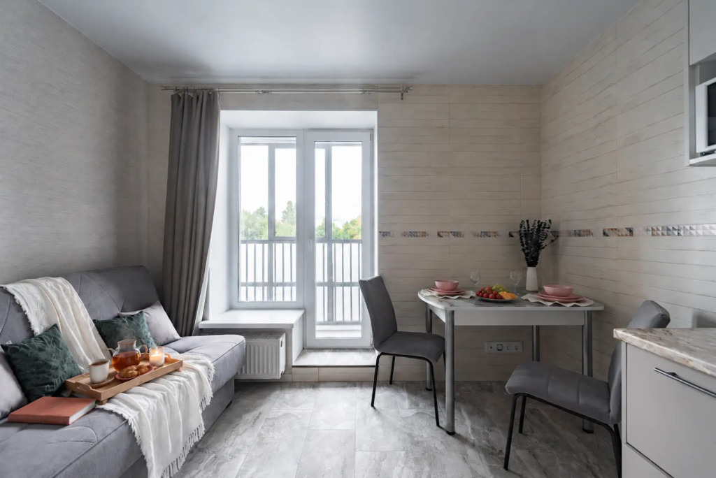 Квартира MyHomеYоurНоme на Пoлевой Cабиpoвской 45 к.1