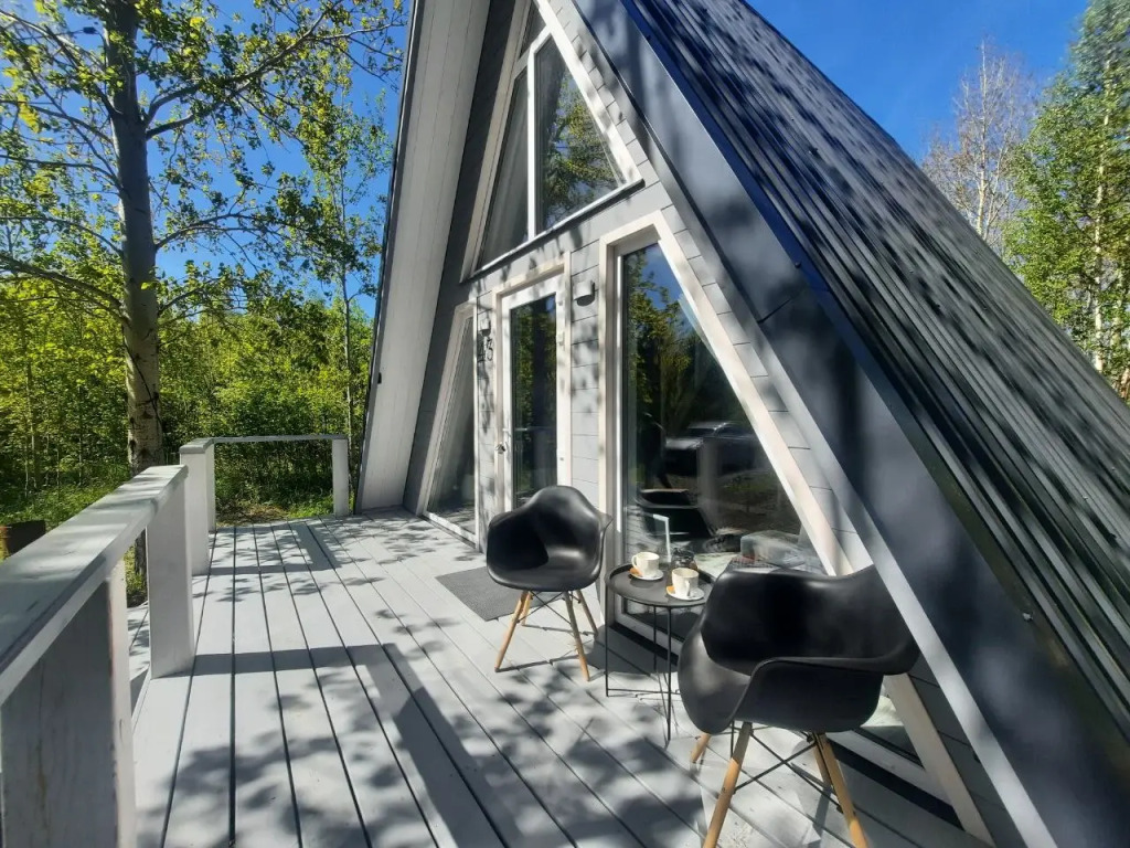 Гостевой дом уютный A-frame Свобода леса
