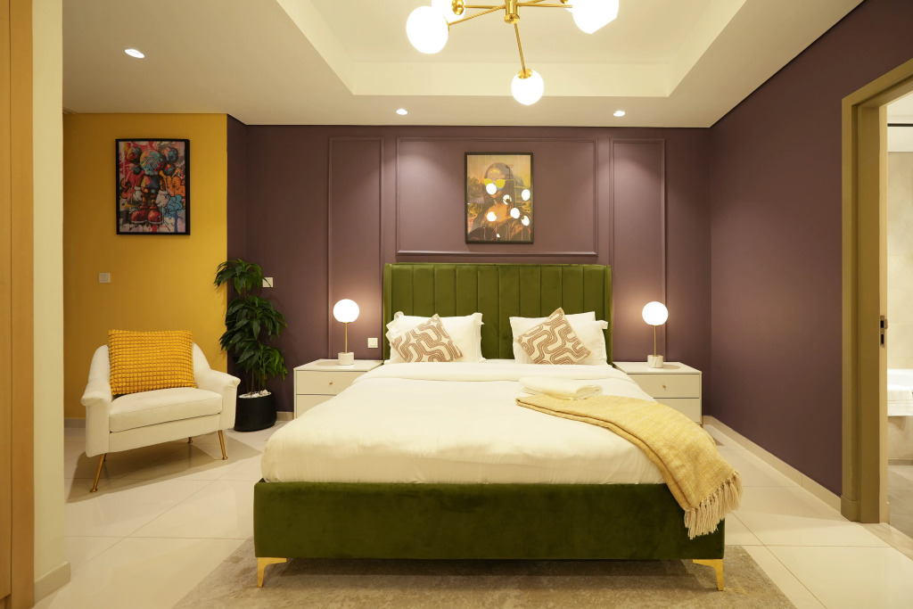 Апартаменты Exclusive Paramount 2BR - Skyline & Game Nights