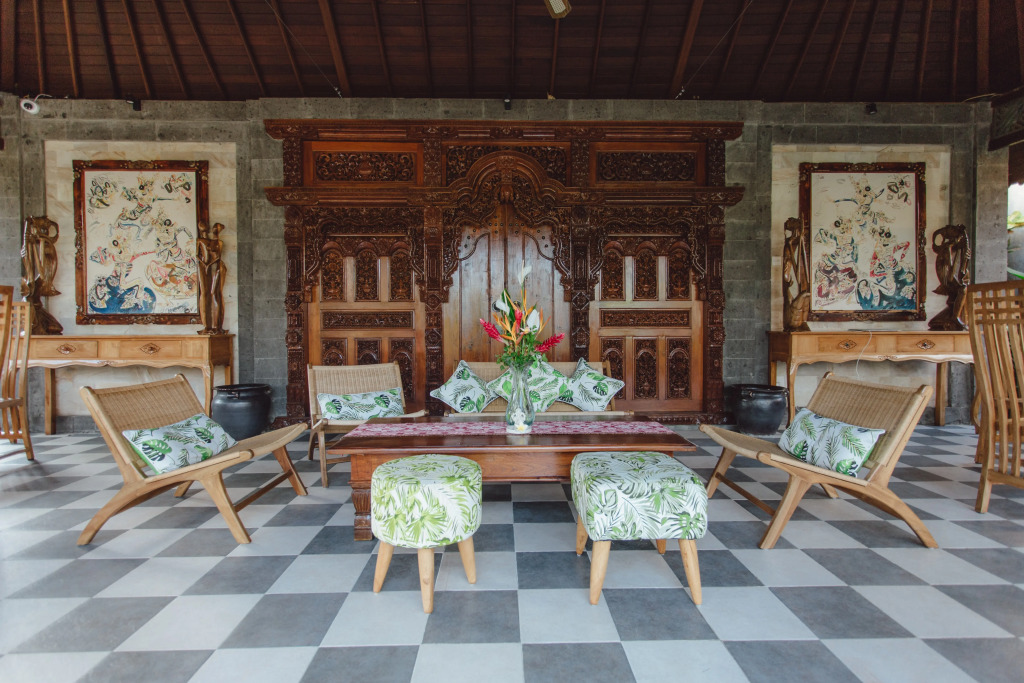 Kishi-Kishi ArtVilla for big company by ArthouseBali