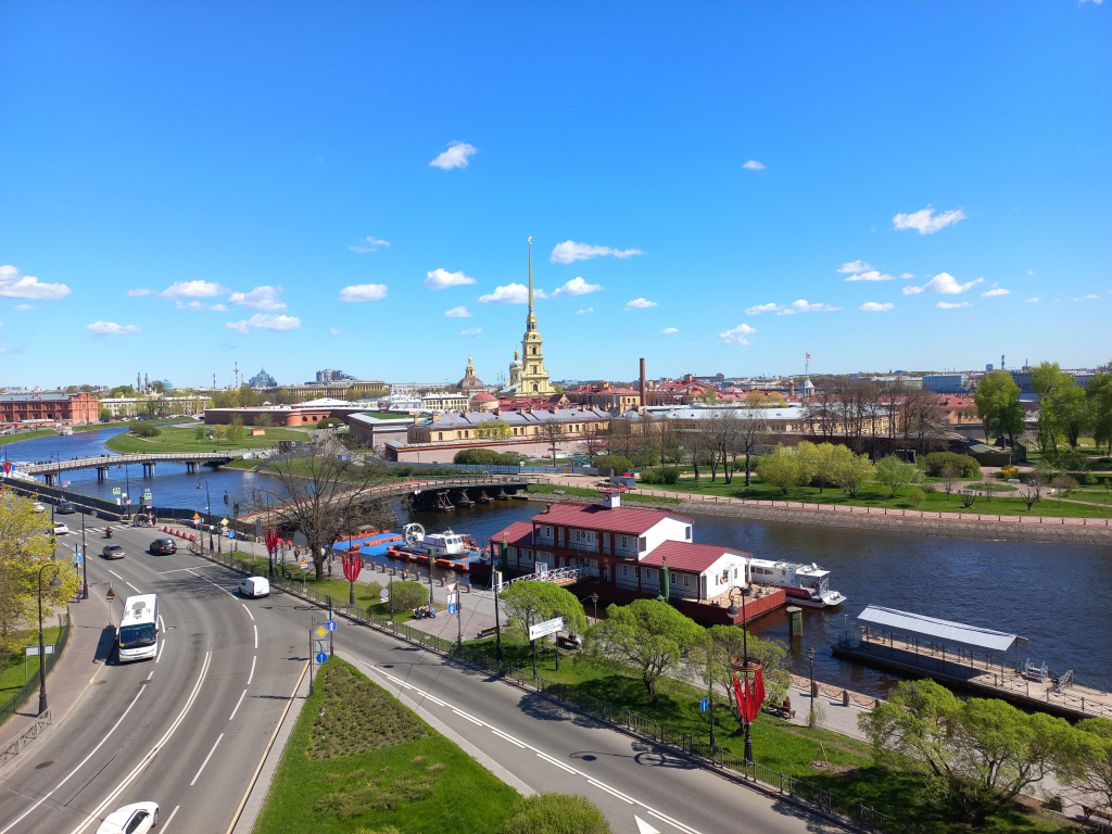 Квартира Вид На Петропавловскую Крепость И Неву 2 Спальни
