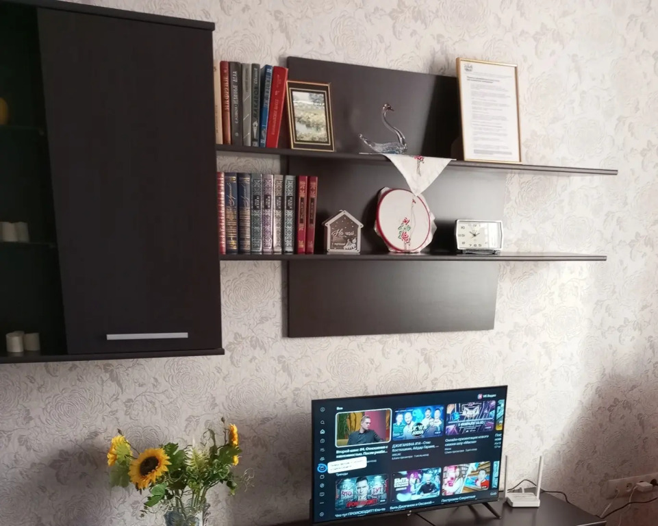Квартира 1 Комнатная Квартира с Двумя Раздельными Кроватями в Центре Пущино