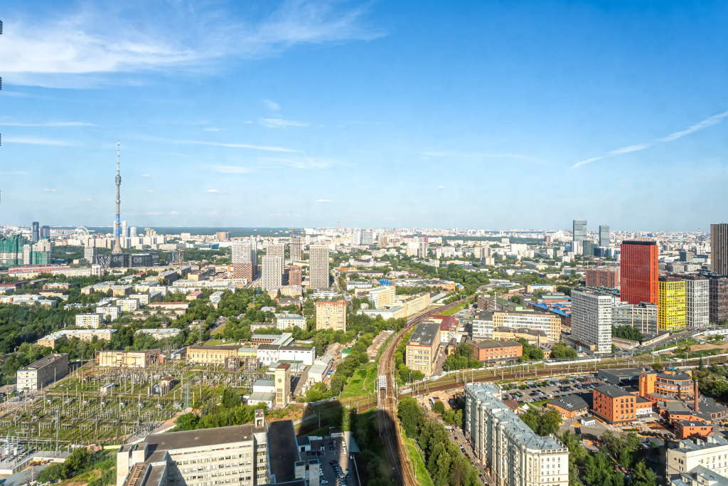 Апартаменты SMART LOFTS | Grace | 46 этаж | Премиум-апартамент с видом на Москву