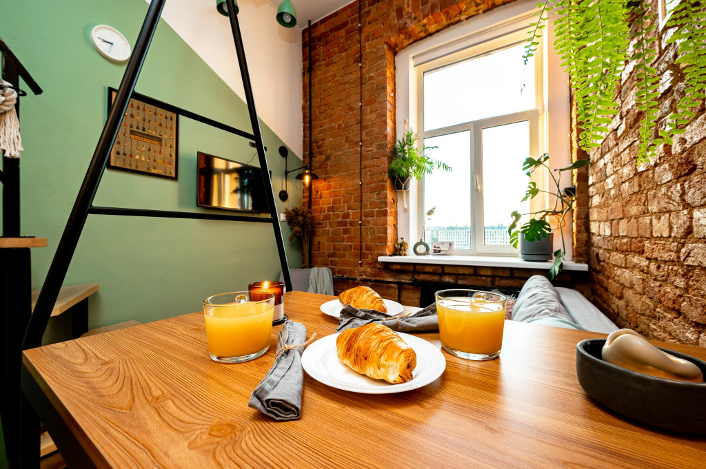 Апартаменты Green Loft Neva View с видом на Неву