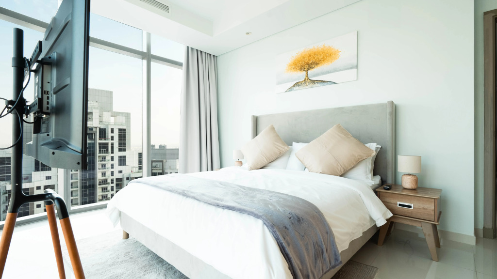 Апартаменты Keyrock Living - 3BR Luxury in Paramount Downtown