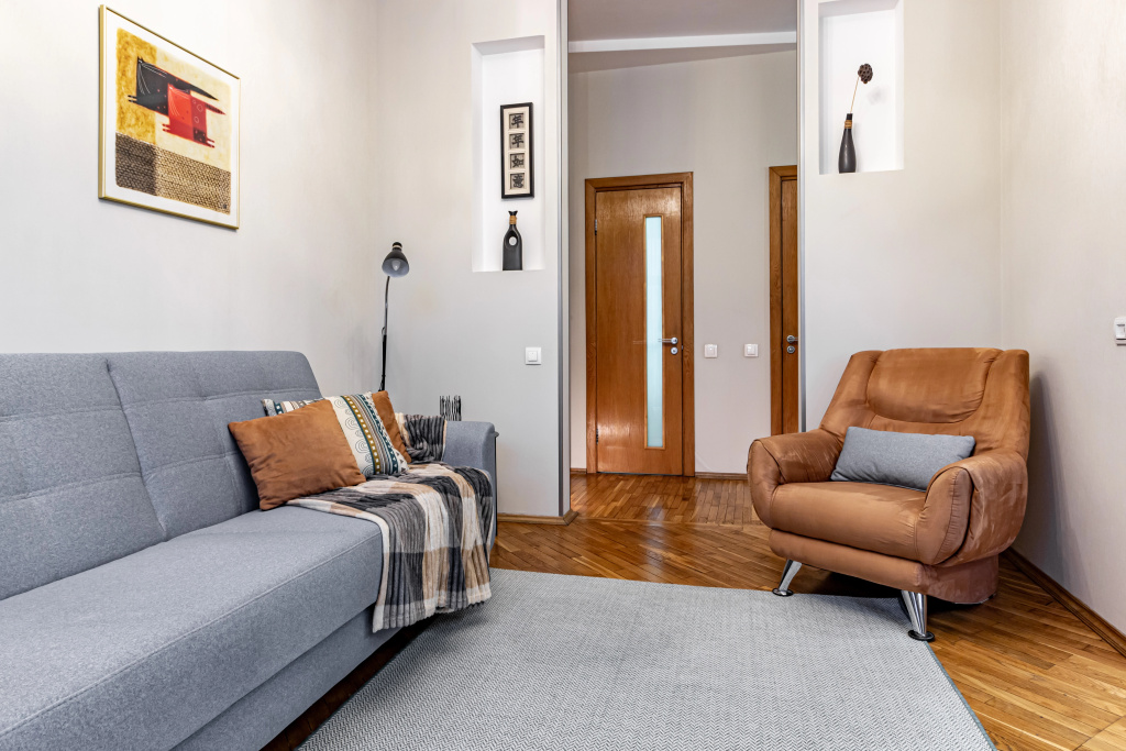 Апартаменты Nice apartment near Victory Square metro station
