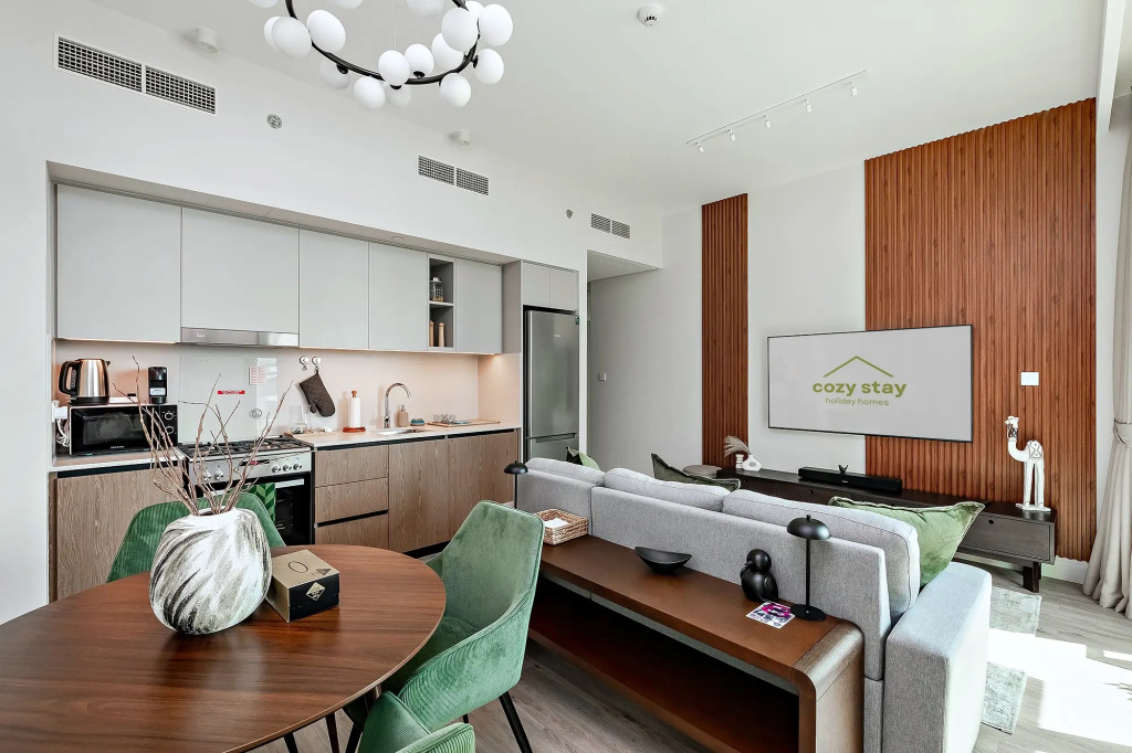 Апартаменты Уютные 1br в Creek Harbour