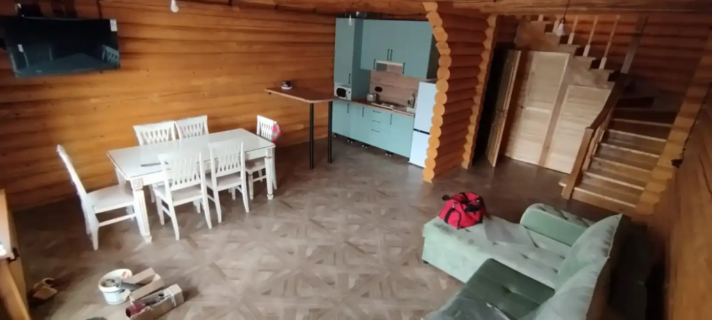 Частный дом Новый дом из сруба в Даргавсе