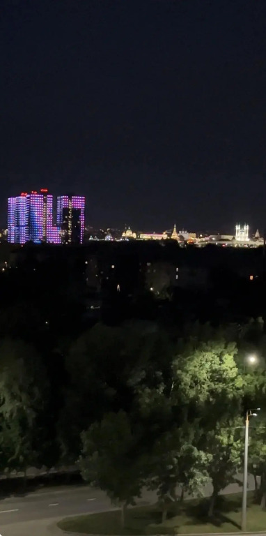 Квартира с видом на Казанский Кремль и на мечеть Кул Шариф
