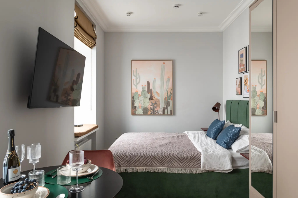 Апартаменты Green Studio около метро Маяковская