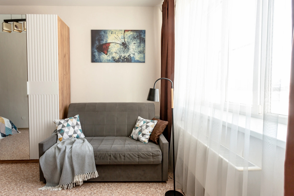 Квартира уютная 1-комнатная, 40 м²