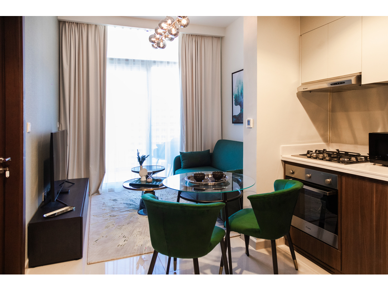 Апартаменты Luxurious 1BR at Keyrock Pool & Gym Access