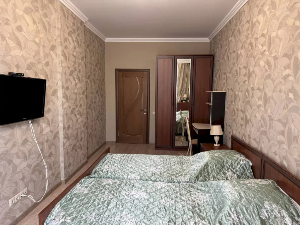 Квартира с двумя балконами - 8 мин до песчаного пляжа