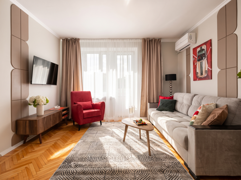 Квартира GM Apartments У Белорусского вокзала двухкомнатная