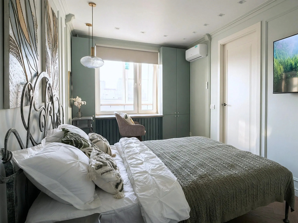 Квартира Top Rooms: Евродвушка на Саввинской набережной с видом на Москва Сити