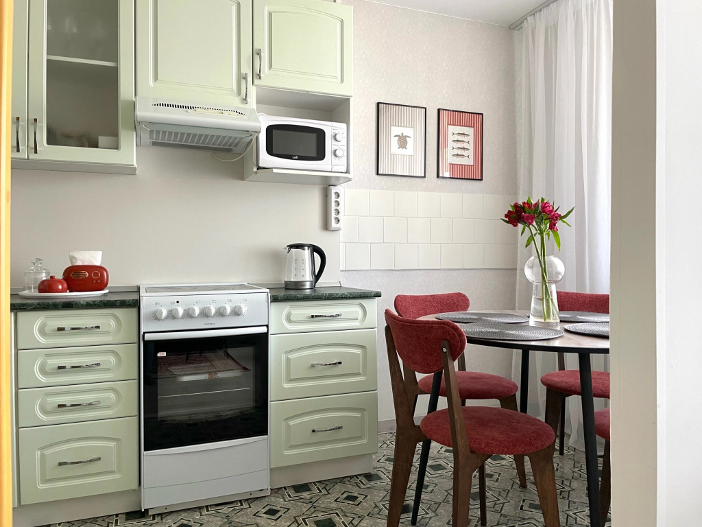 Квартира Трехкомнатная Hygge Karelia в стиле Ретро