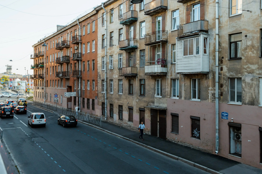 Апартаменты Beige apartment in a historic building in the city center