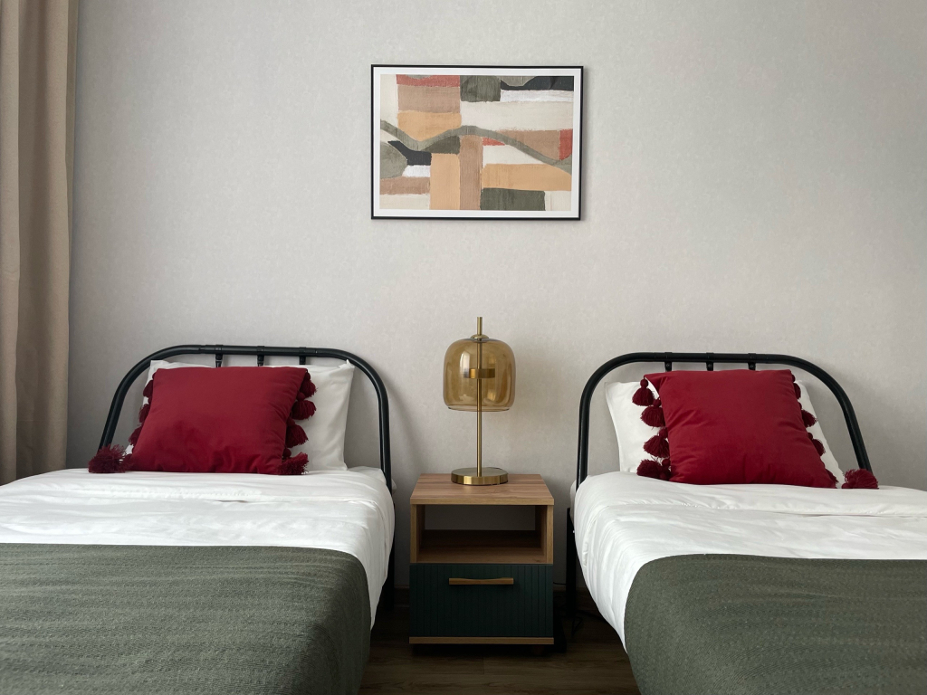 Квартира Трехкомнатная Hygge Karelia в стиле Ретро