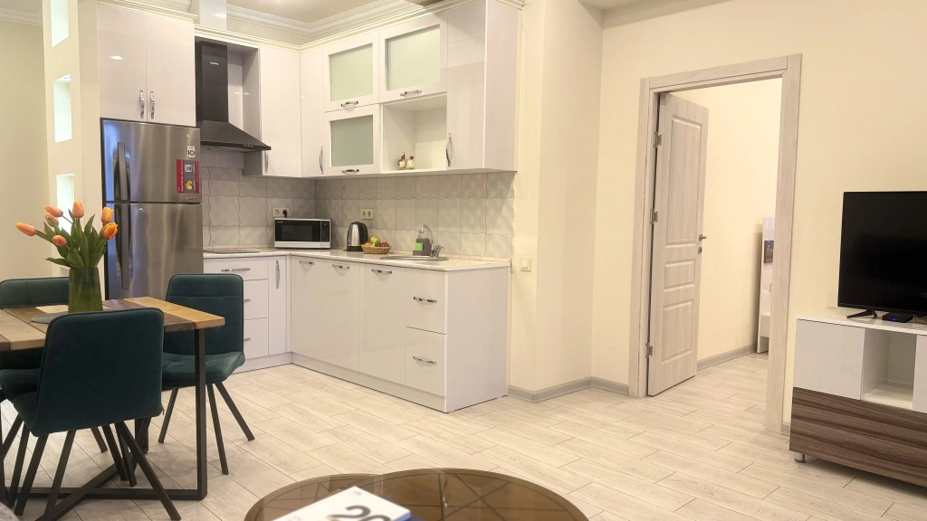 Апартаменты С 1 спальней и балконом на Кохбаци 16 от Sweet Home