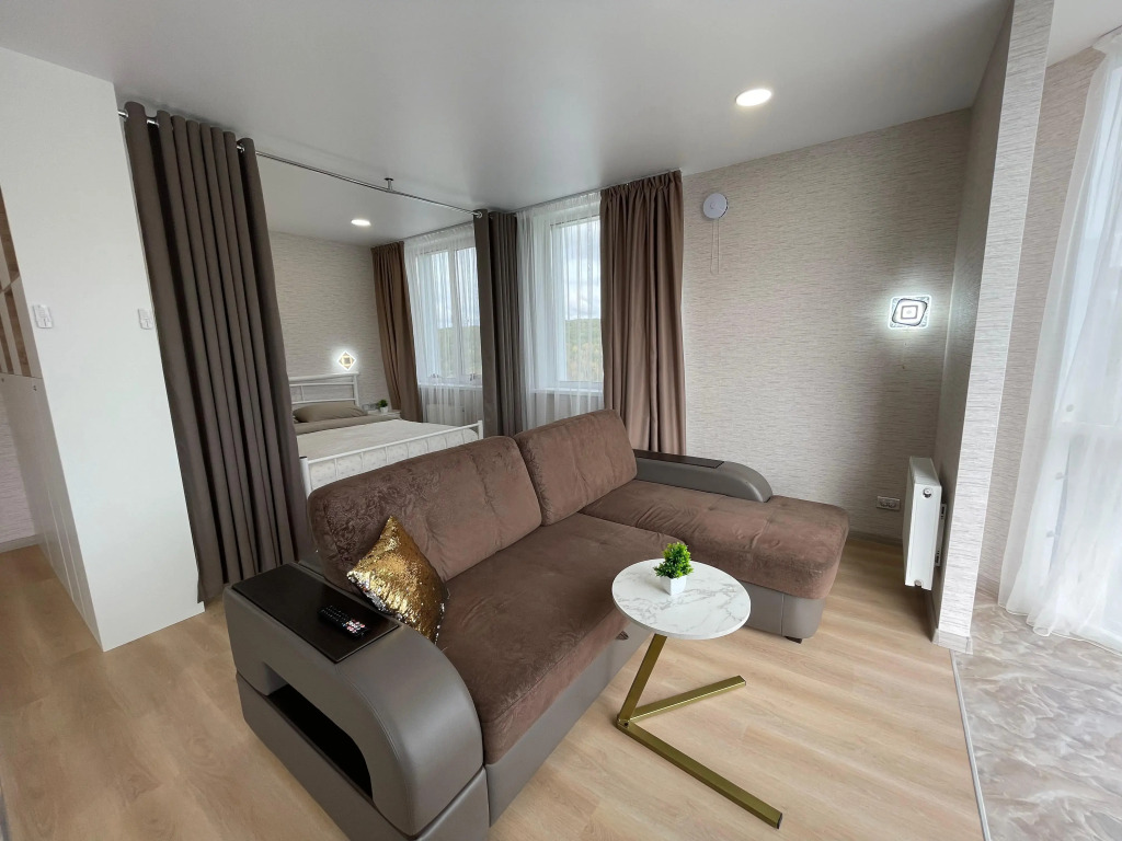 Квартира Lounge Вид на бухту Тихий океан лес и город