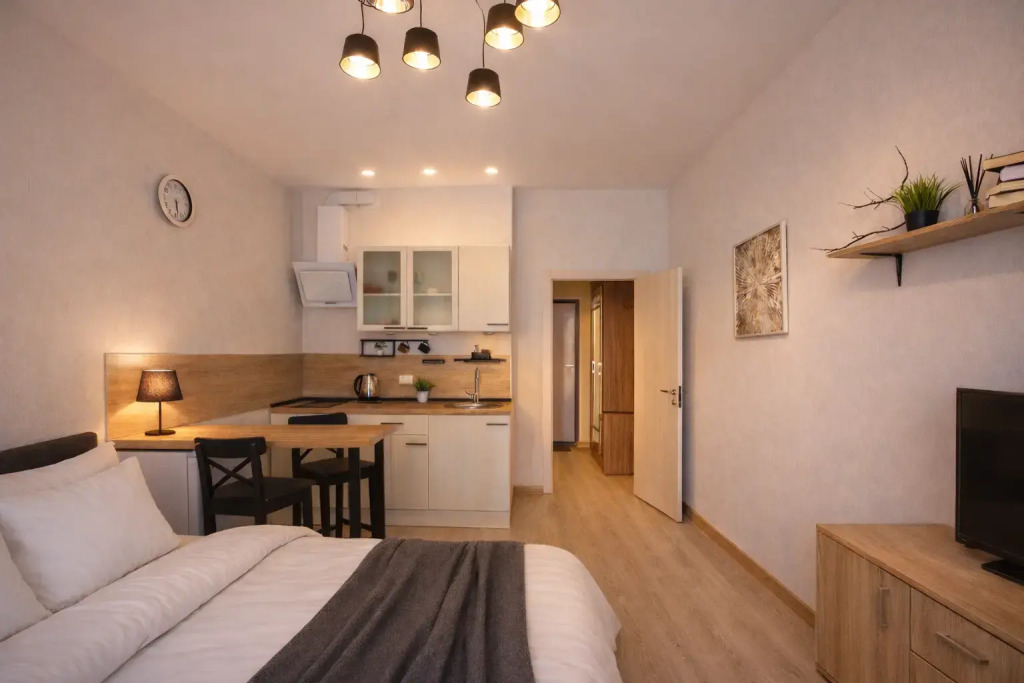 Апартаменты Студия Natalie Apartments Пулковское шоссе 14с6