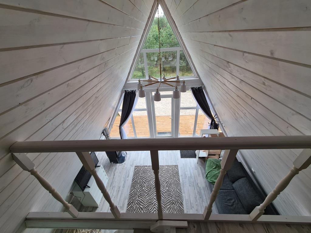 Гостевой дом A-frame на Форелевом хуторе