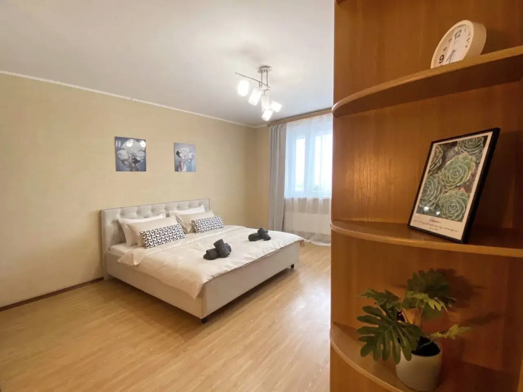 Квартира Top Rooms: Однокомнатная у метро Дубровка