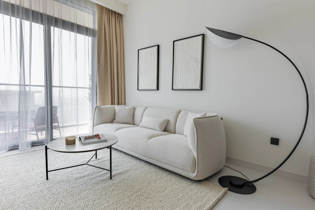 Апартаменты 1br Apartment, Marina Vista Tower 2, Emaar Beachfront