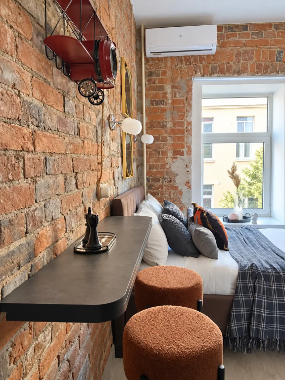 Квартира Red Brick Studio