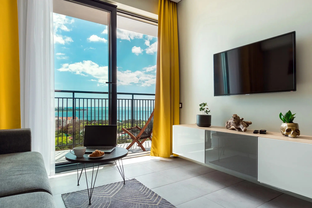 Апартаменты от Топ Геленджик Gelendzhik Bay видовой Royal Suite 2+2 гостя