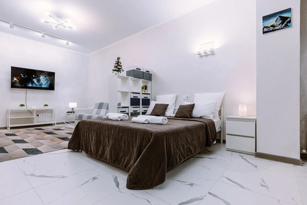 Апартаменты Luxury с красивым видом из окна