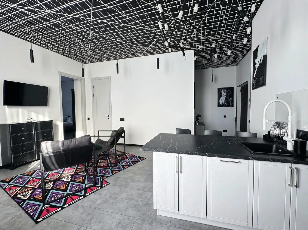 Квартира Top Rooms: Евротрешка на Острове Мечты у метро Технопарк