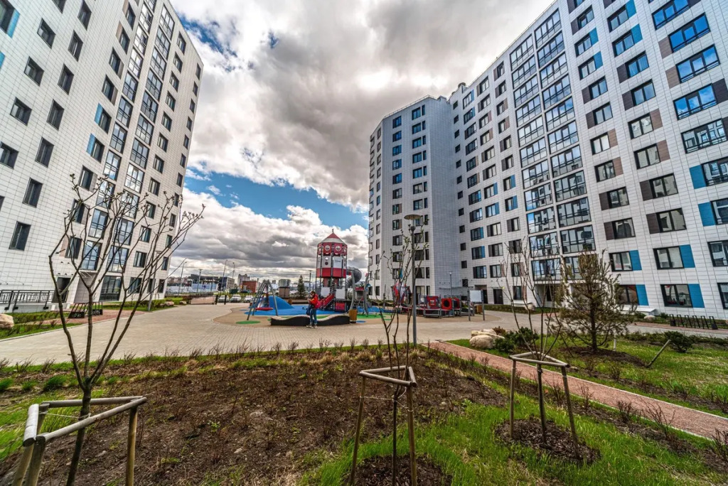 Квартира студия у СКА Арены (метро Парк Победы)