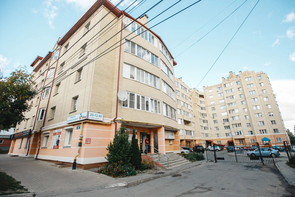 Квартира Уютная однокомнатная Сутки Калуга рядом с музеем по адресу Луначарского 39