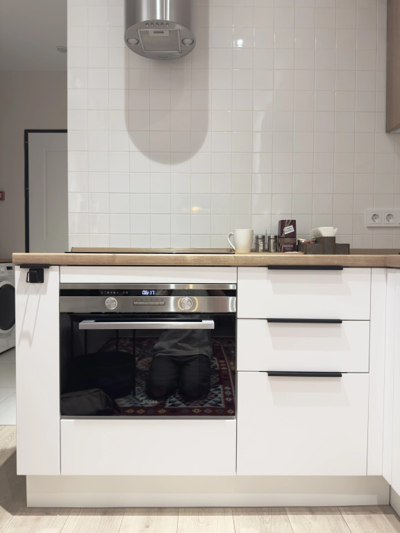 Квартира Lalapart Red Velvet Красный Бархат в ЖК Савеловский Сити