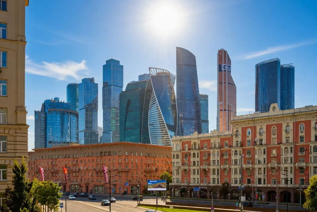 Апартаменты 3к Апарт Комфорт | 7 чел | Вид на Москва-Сити | Рабочая зона | 2 спальни