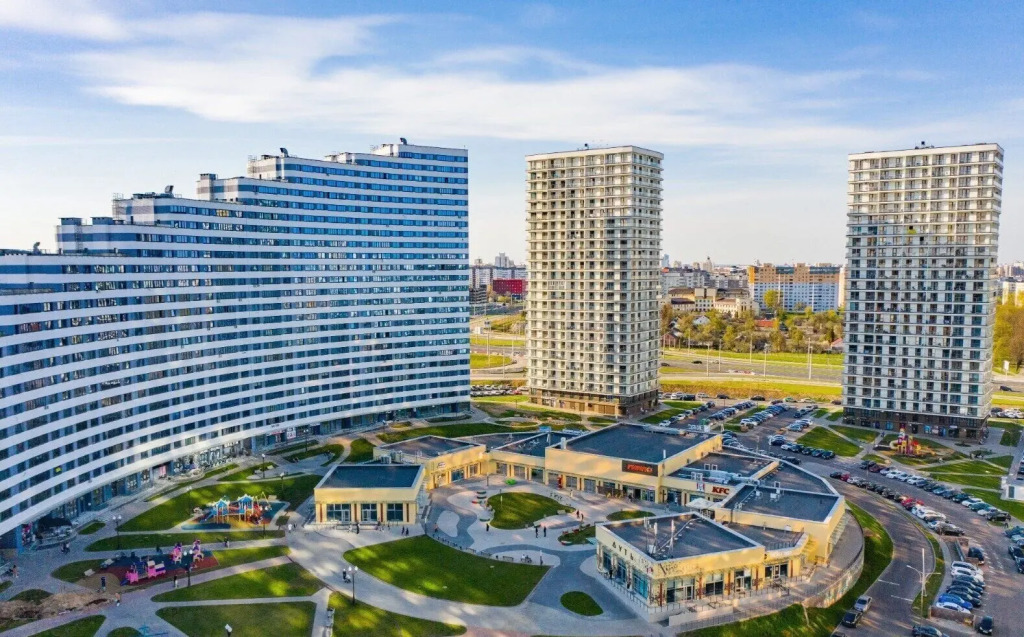 Апартаменты Cтудия On the Wave в ЖК Minsk World