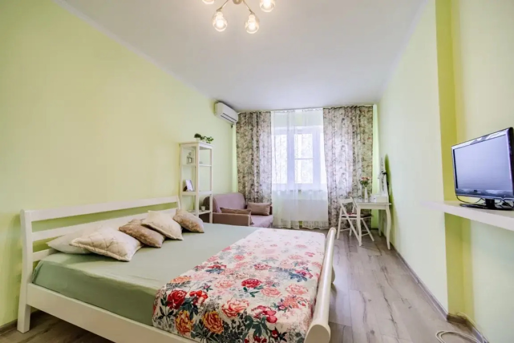 Квартира Comfort с Балконом и Видом на Город 20 этаж в ЖК Москва